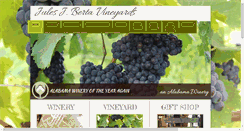 Desktop Screenshot of julesjbertavineyards.com